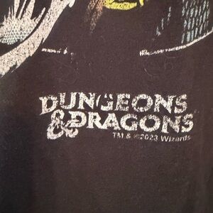 Port and Company Black Dungeons & Dragons Graphic Tee